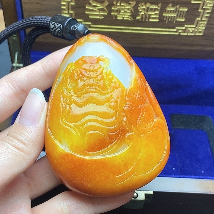 和田玉挂件未镶嵌N