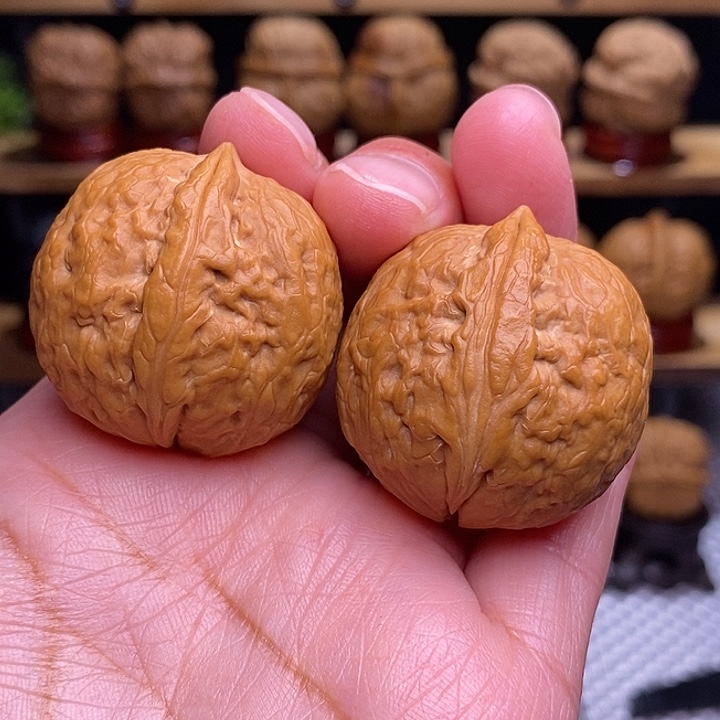 文玩核桃吊坠钢炮5