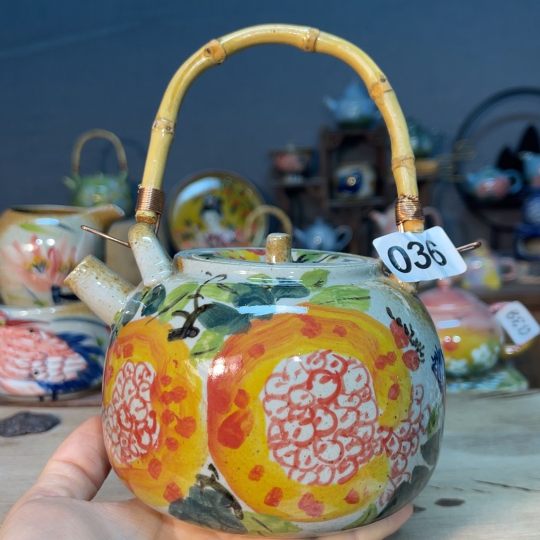 杯素浅陶瓷手工手绘