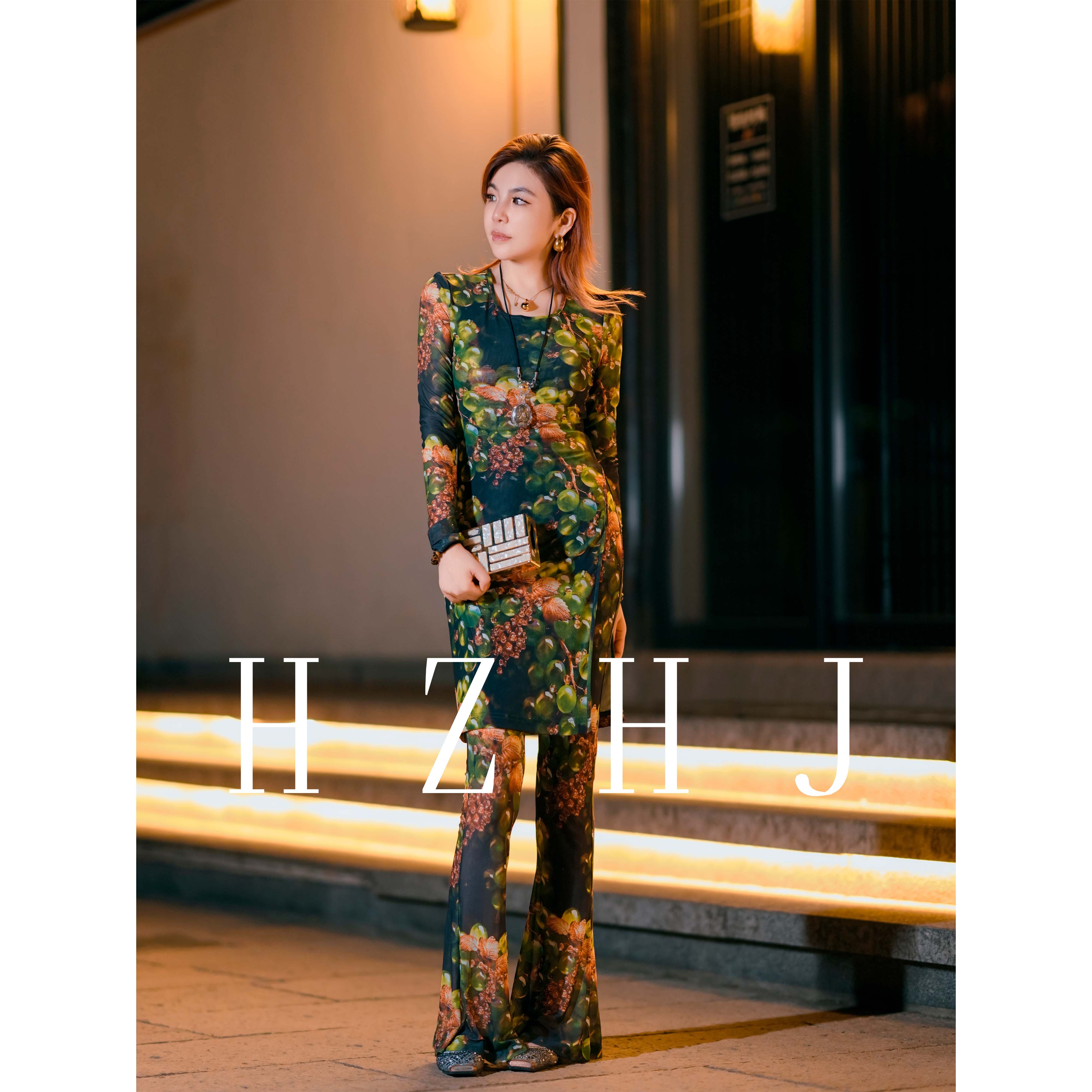 HZHJ新款原创设计师款 晴王 套装裤 显白显瘦高端轻奢660