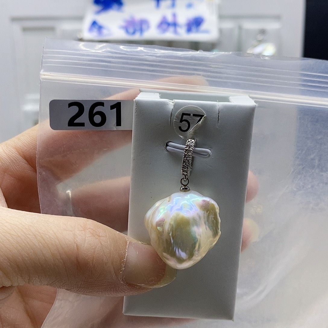 颈饰合金淡水珍珠