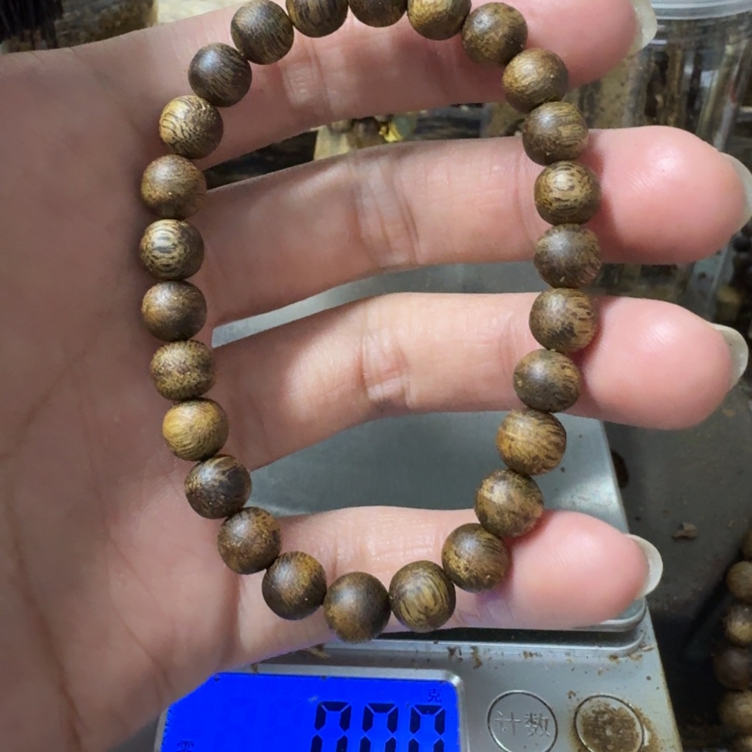 沉香碎屑沉香卡7单圈