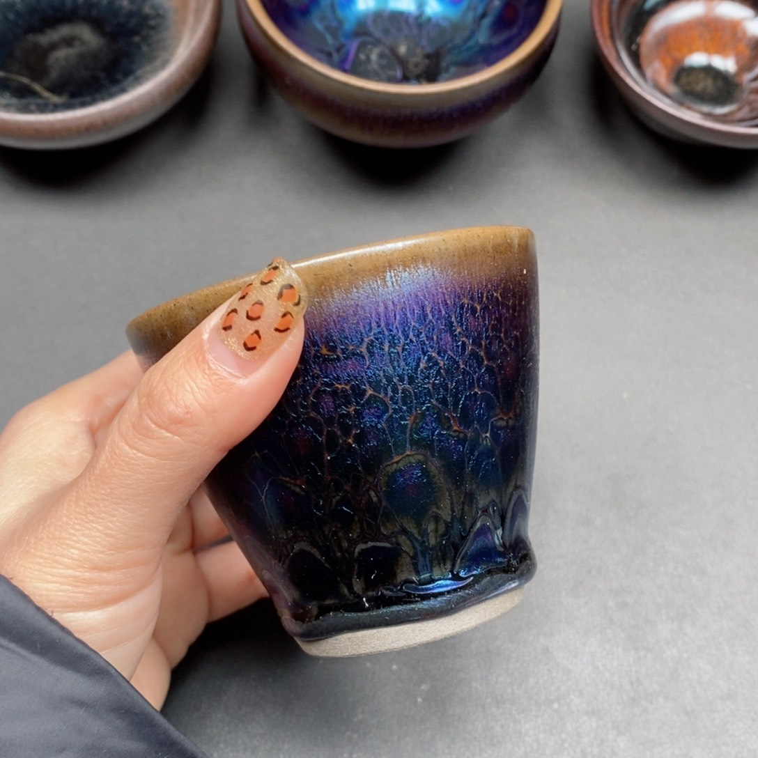 茶盏建窑建盏主人杯104 