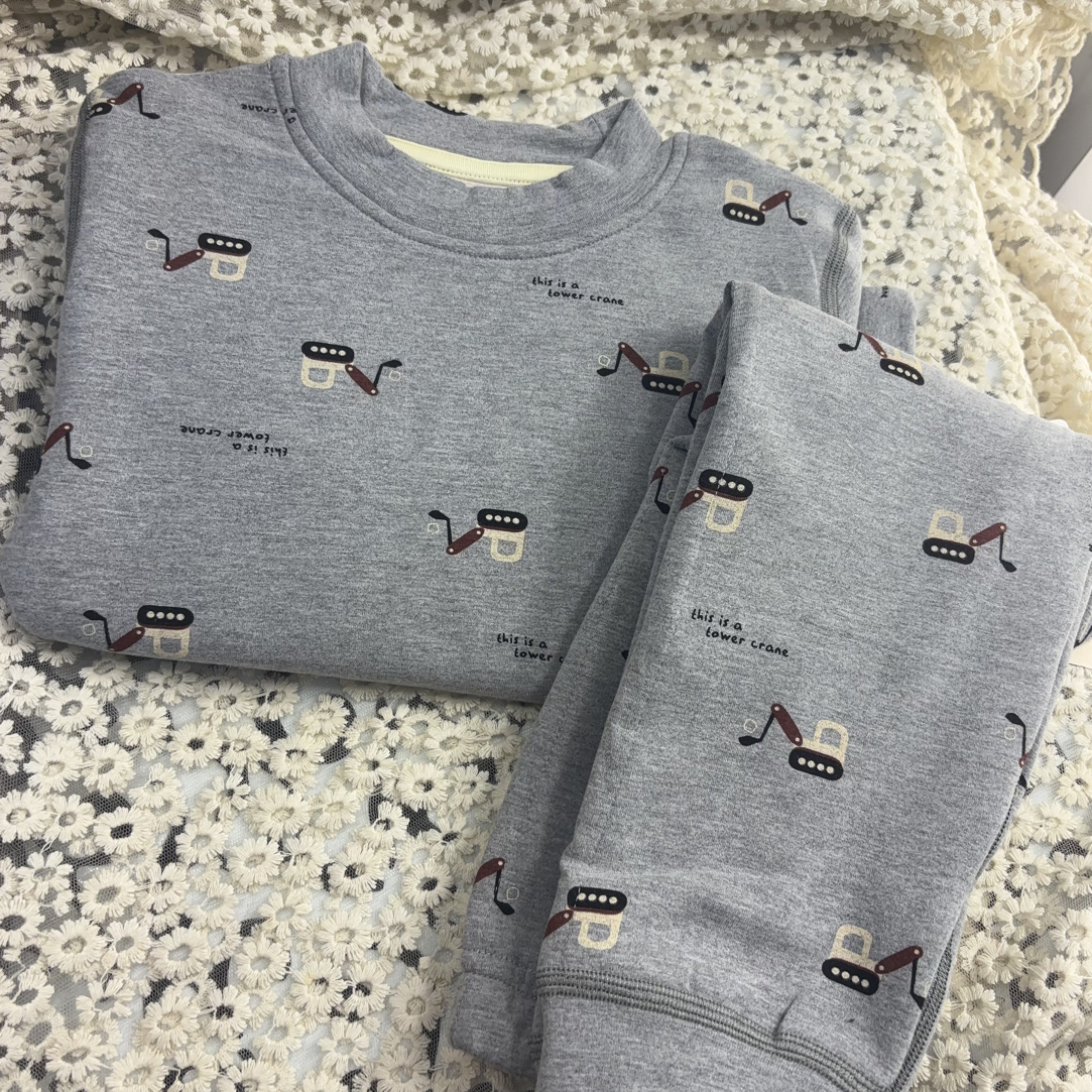 【燕姐推荐】儿童棉质双层保暖套装