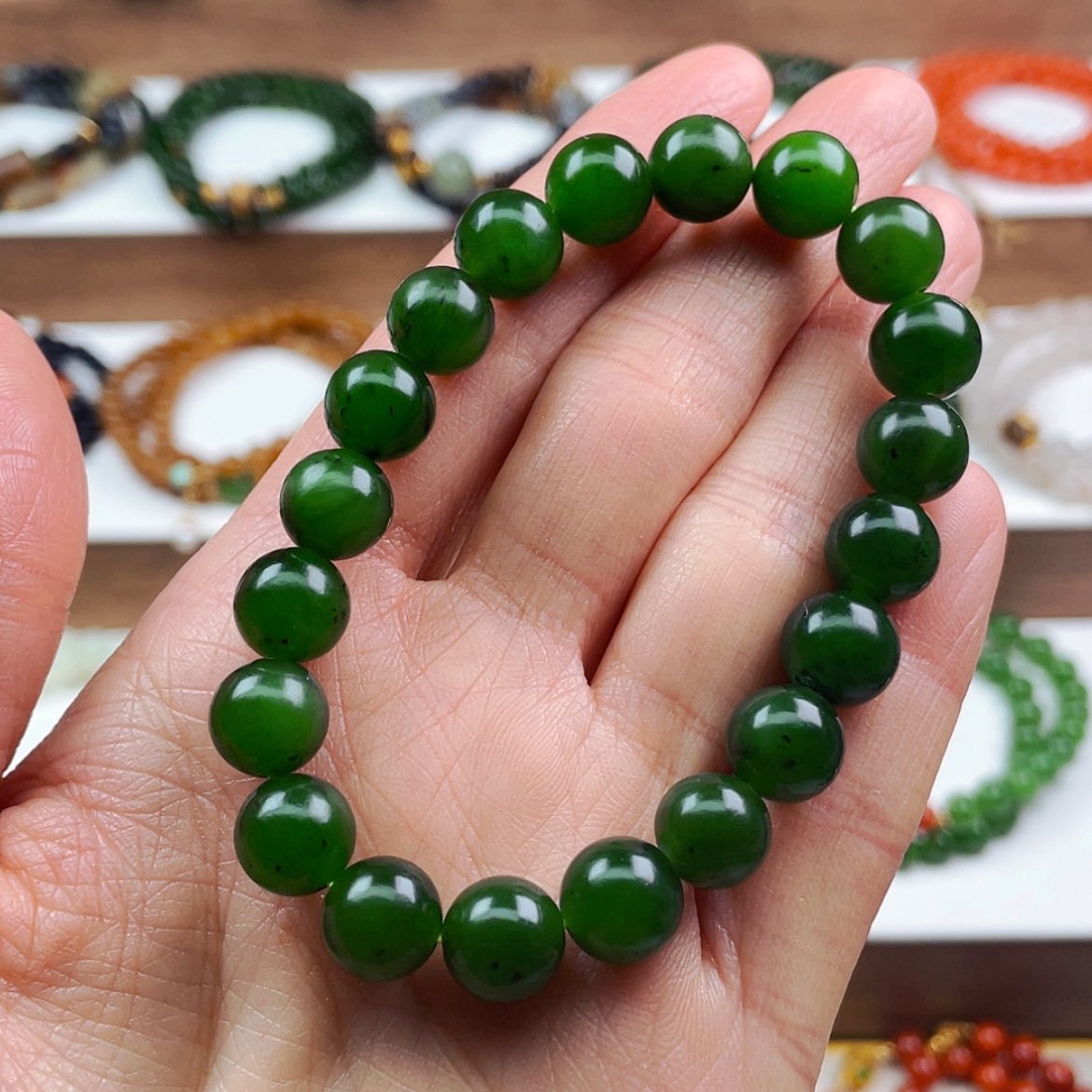 【闪购商品】和田玉手串未镶嵌