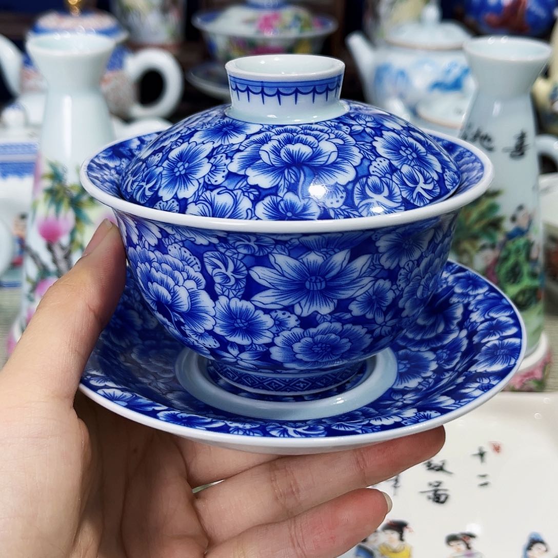 盖碗景德镇哈哈哈哈哈哈，