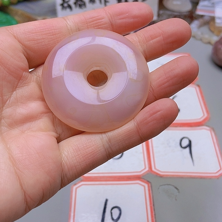 【闪购商品】未镶嵌玛瑙/玉髓珠宝半成品一*