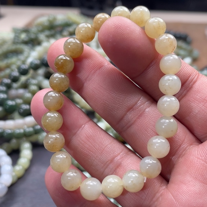 和田玉手链未镶嵌