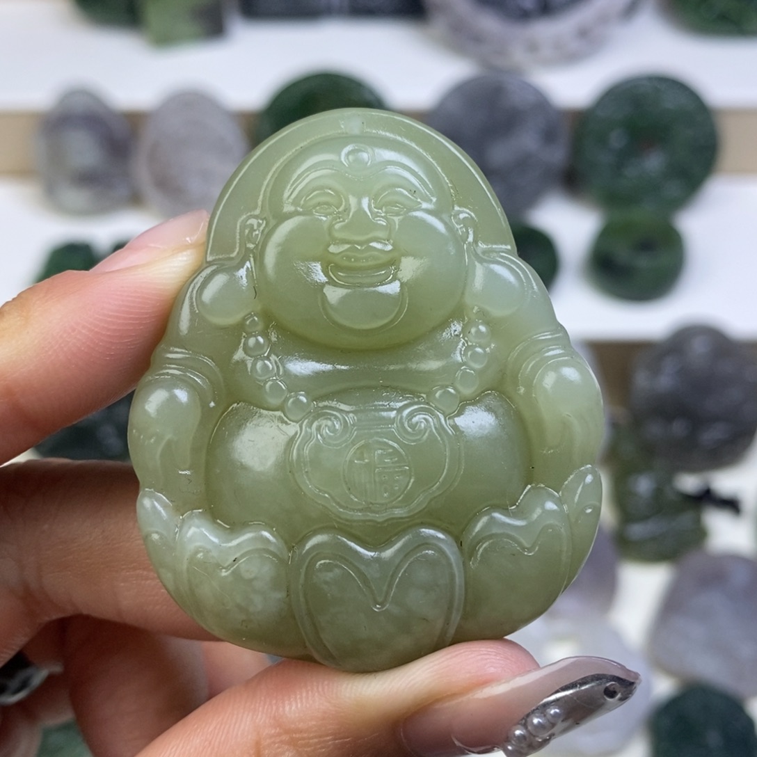 和田玉吊坠未镶嵌