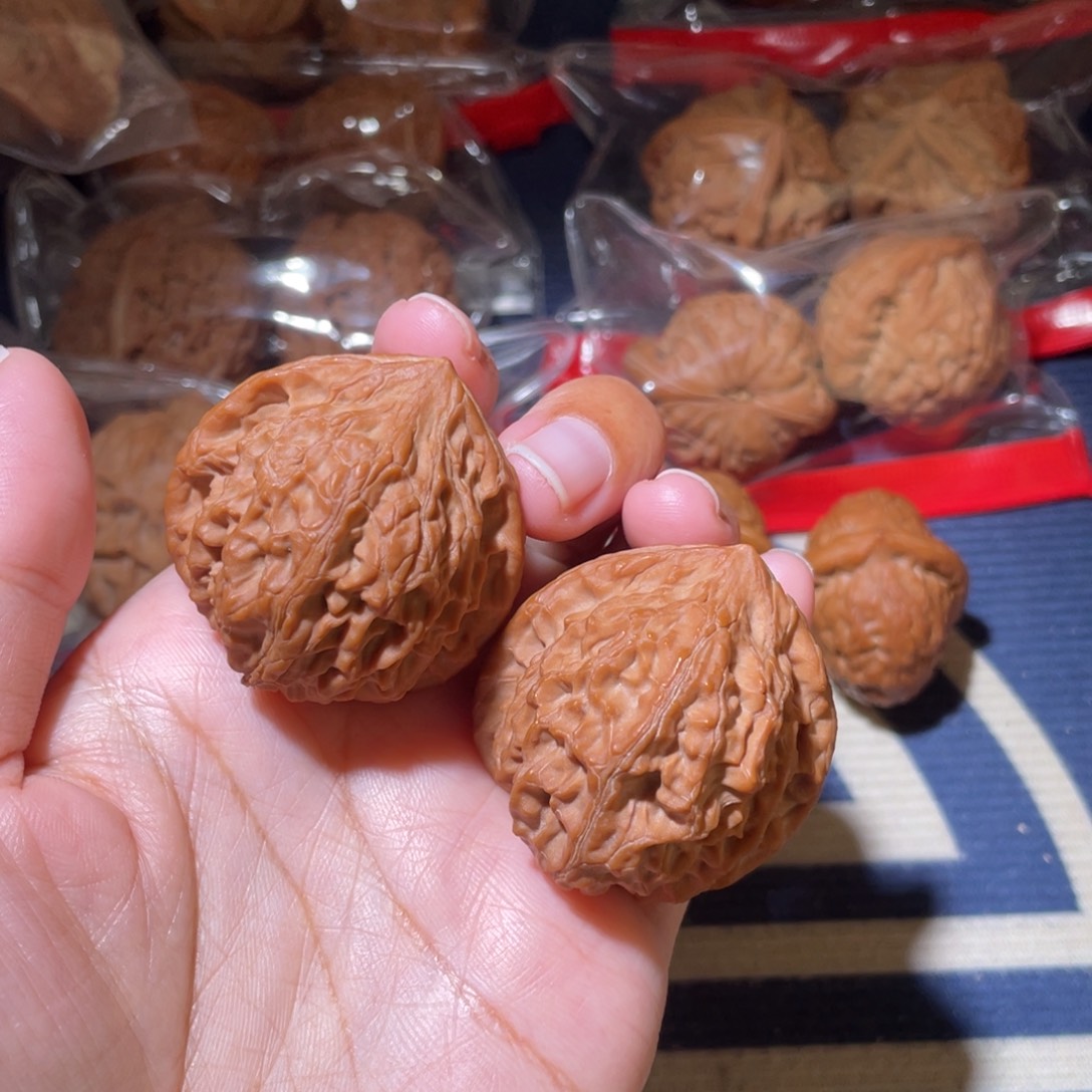 吊坠文玩核桃老款灯笼39