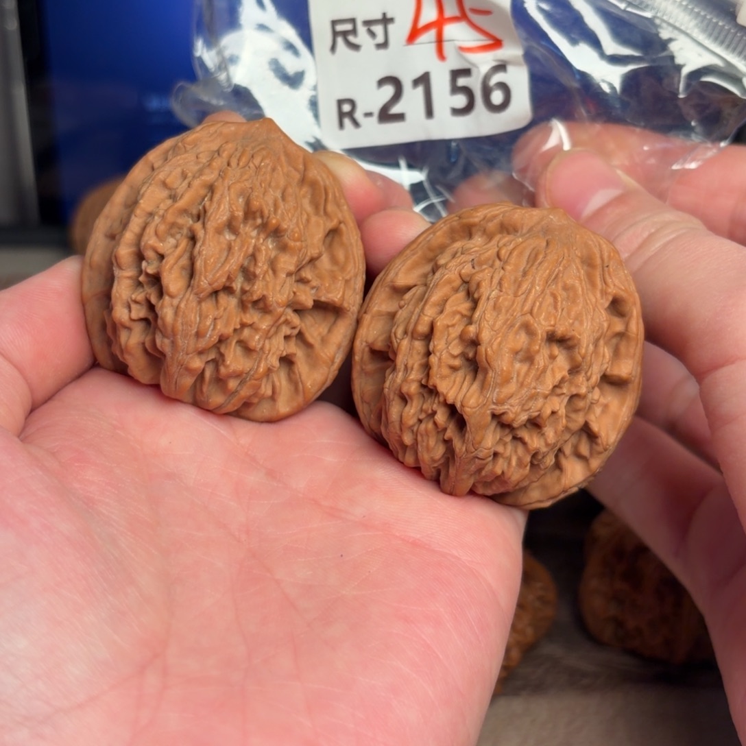 把件文玩核桃45虎头2156号