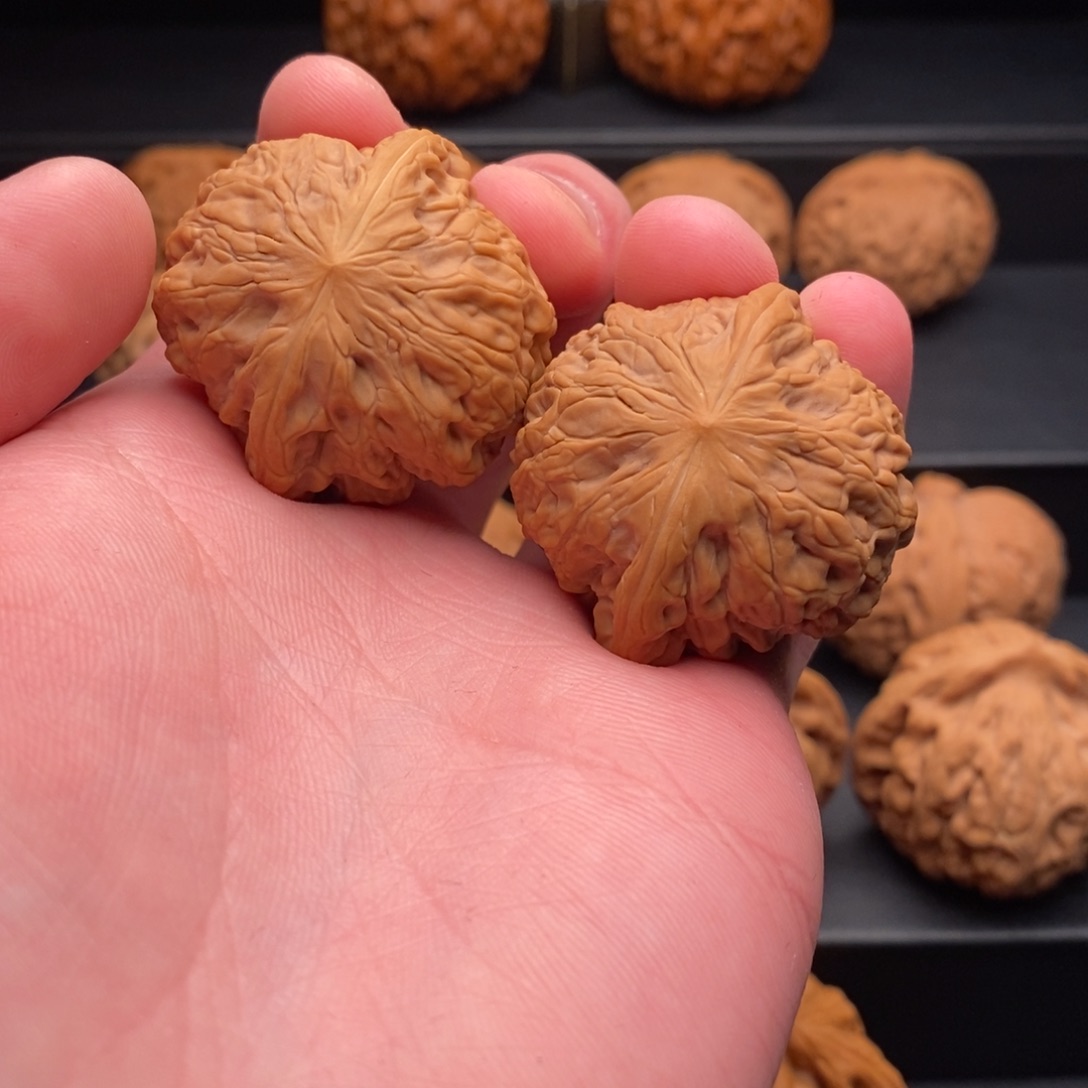 文玩核桃把件狐**维铁锤