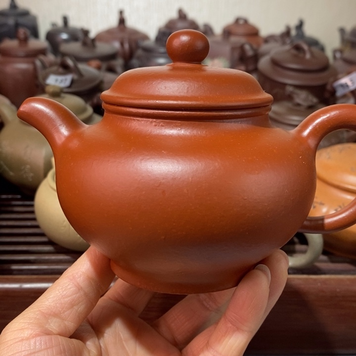 紫砂茶壶微瑕处理一把