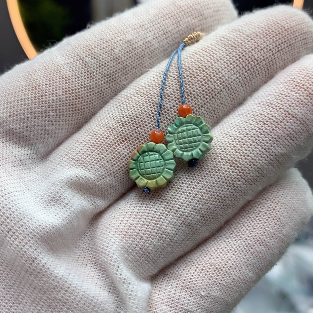 绿松石挂件未镶嵌