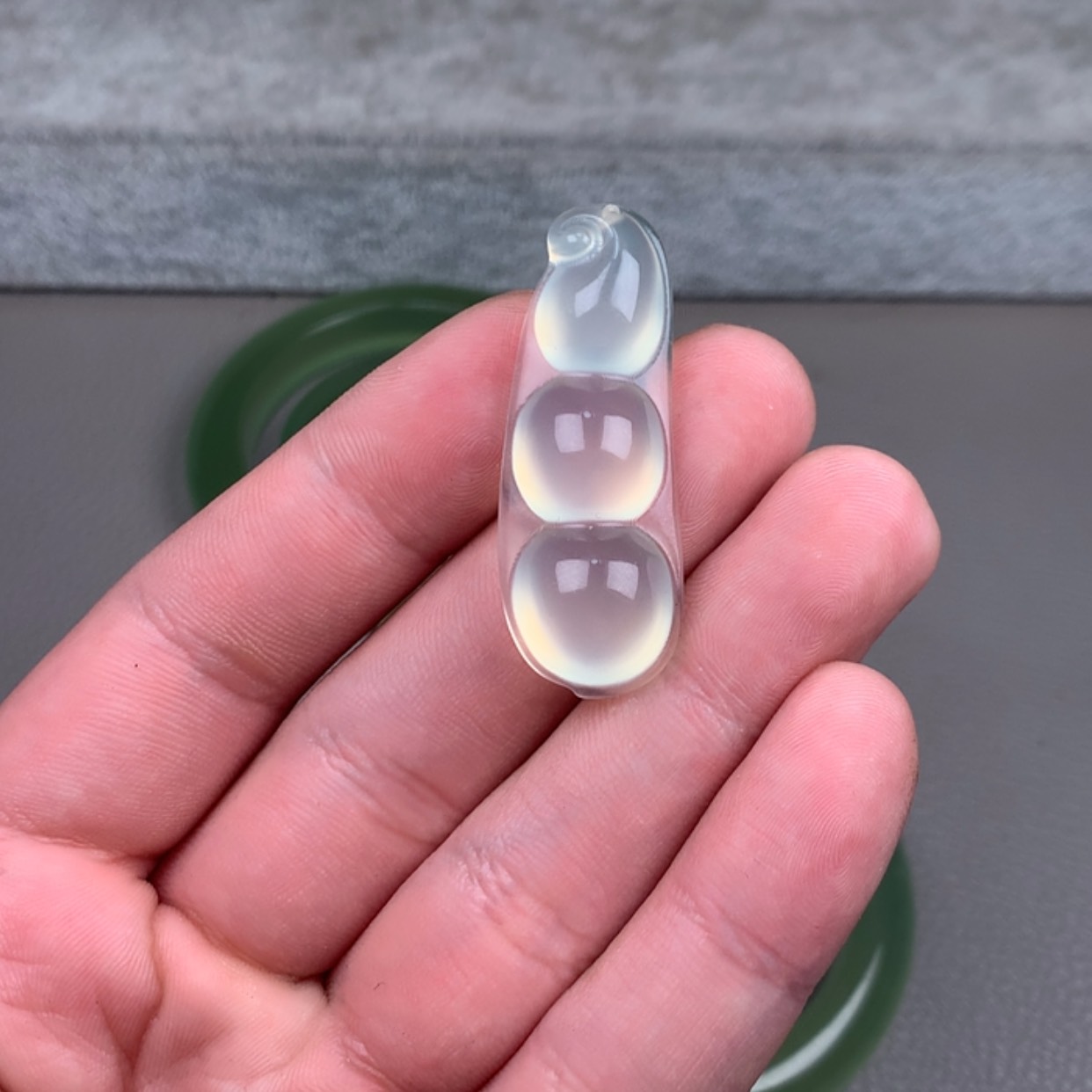 【闪购商品】未镶嵌蛇纹石玉岫玉?**月