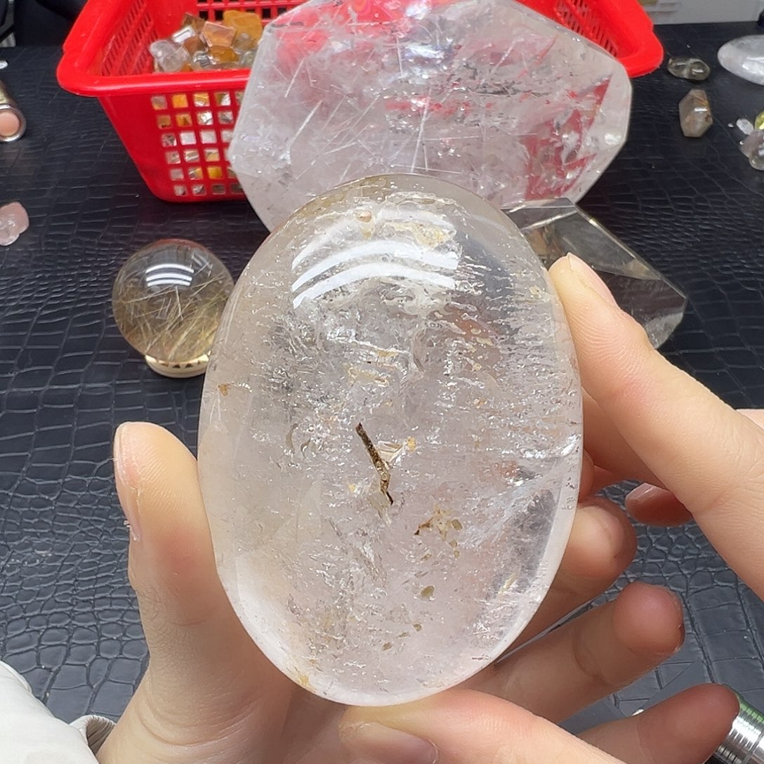 珠宝半成品水晶未镶嵌339水晶