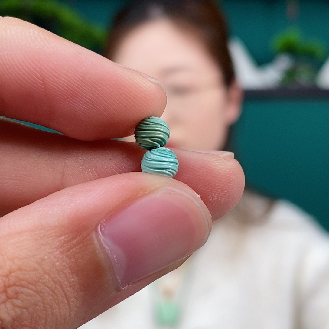 绿松石珠宝奇石未镶嵌