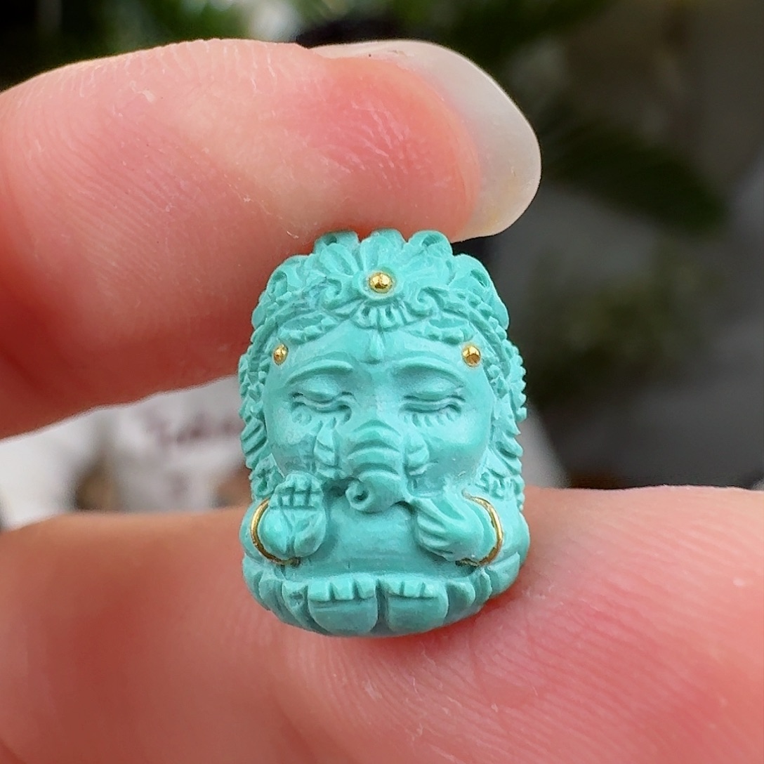 绿松石珠宝奇石未镶嵌