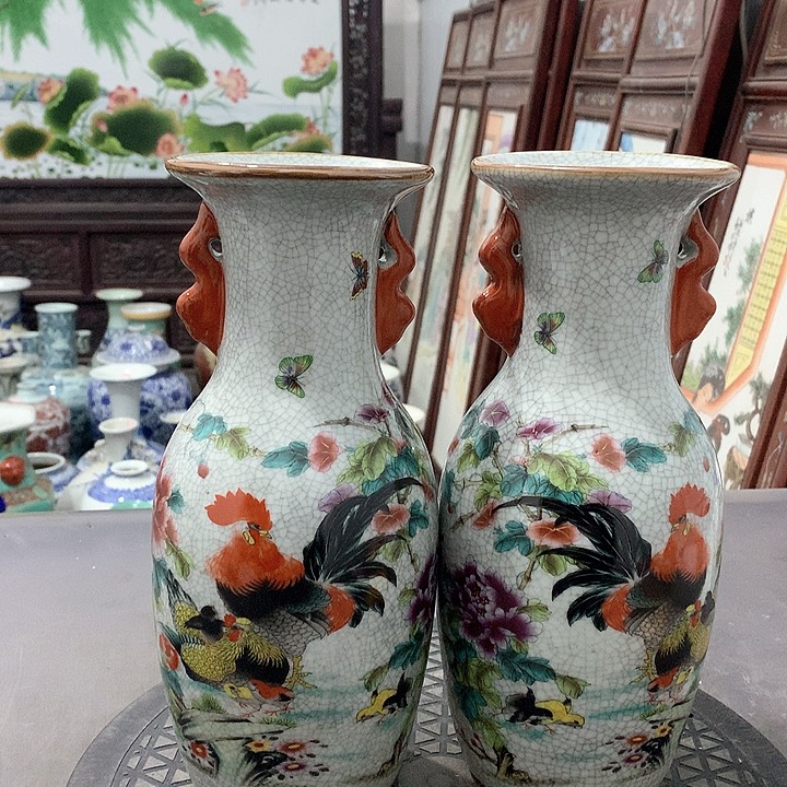摆件陶博古架陶瓷摆件