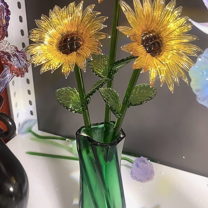 琉璃手工艺品用****2花花