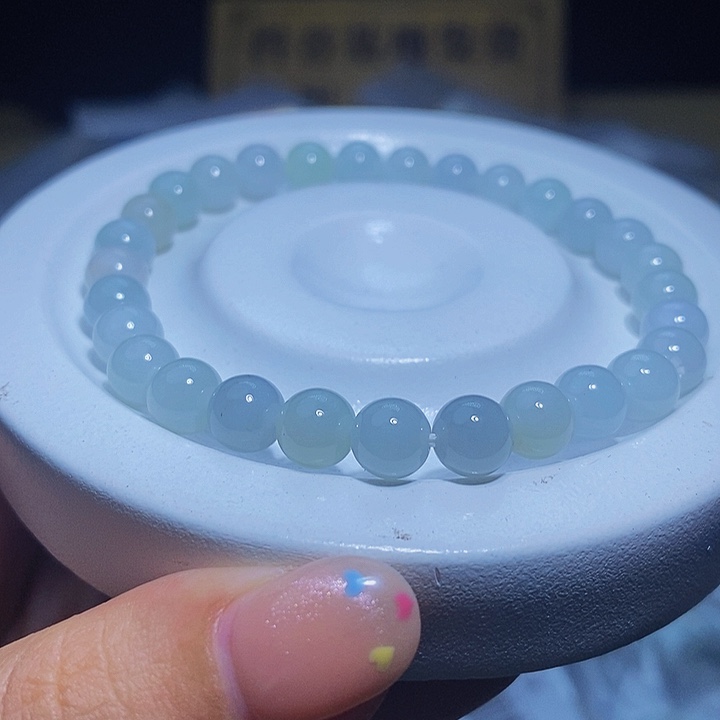 未镶嵌手串翡翠天然缅甸A货翡翠7.1