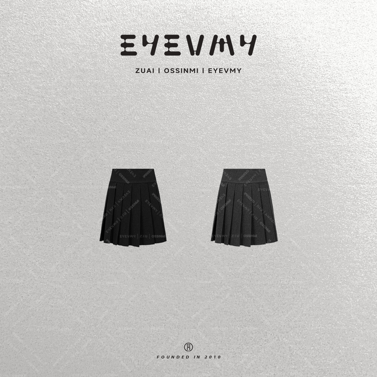 【缪系女孩】桑蚕丝羊绒短裙高腰手工压褶减龄百褶针织裙WT54RSY107