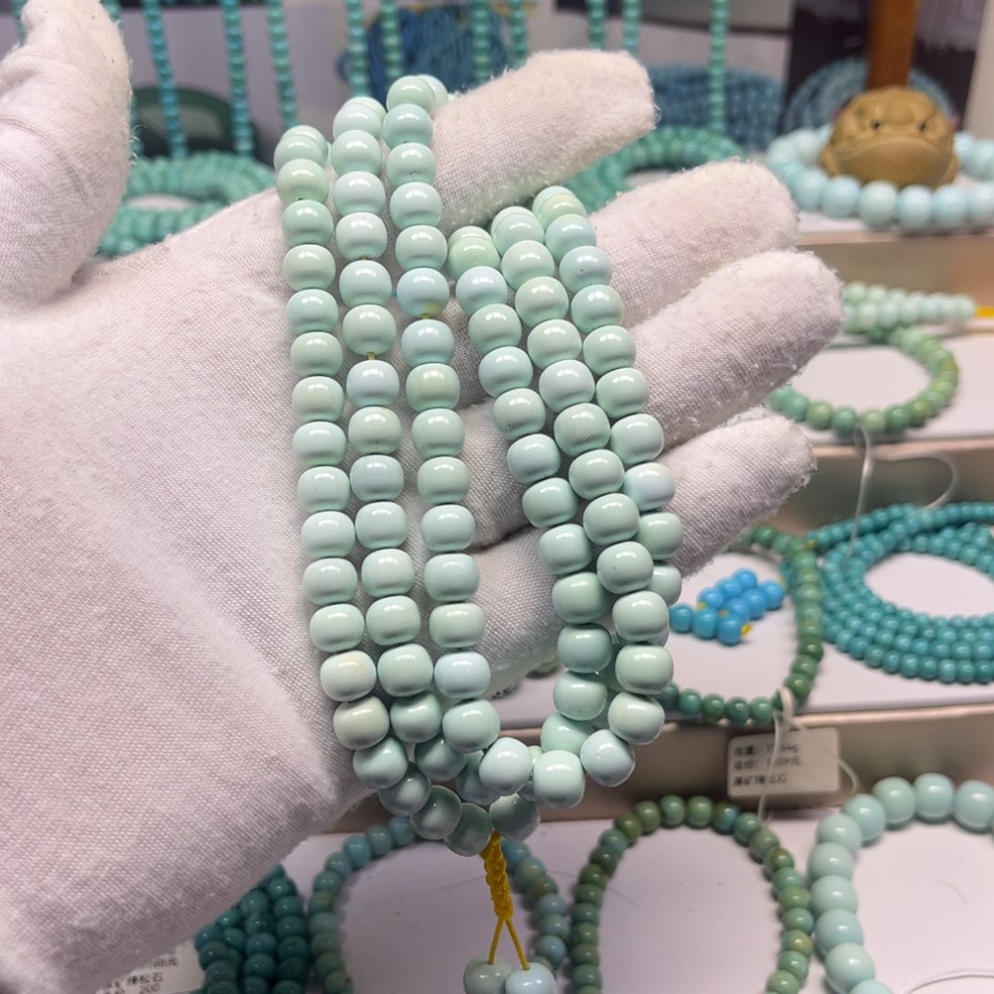 绿松石未镶嵌手链