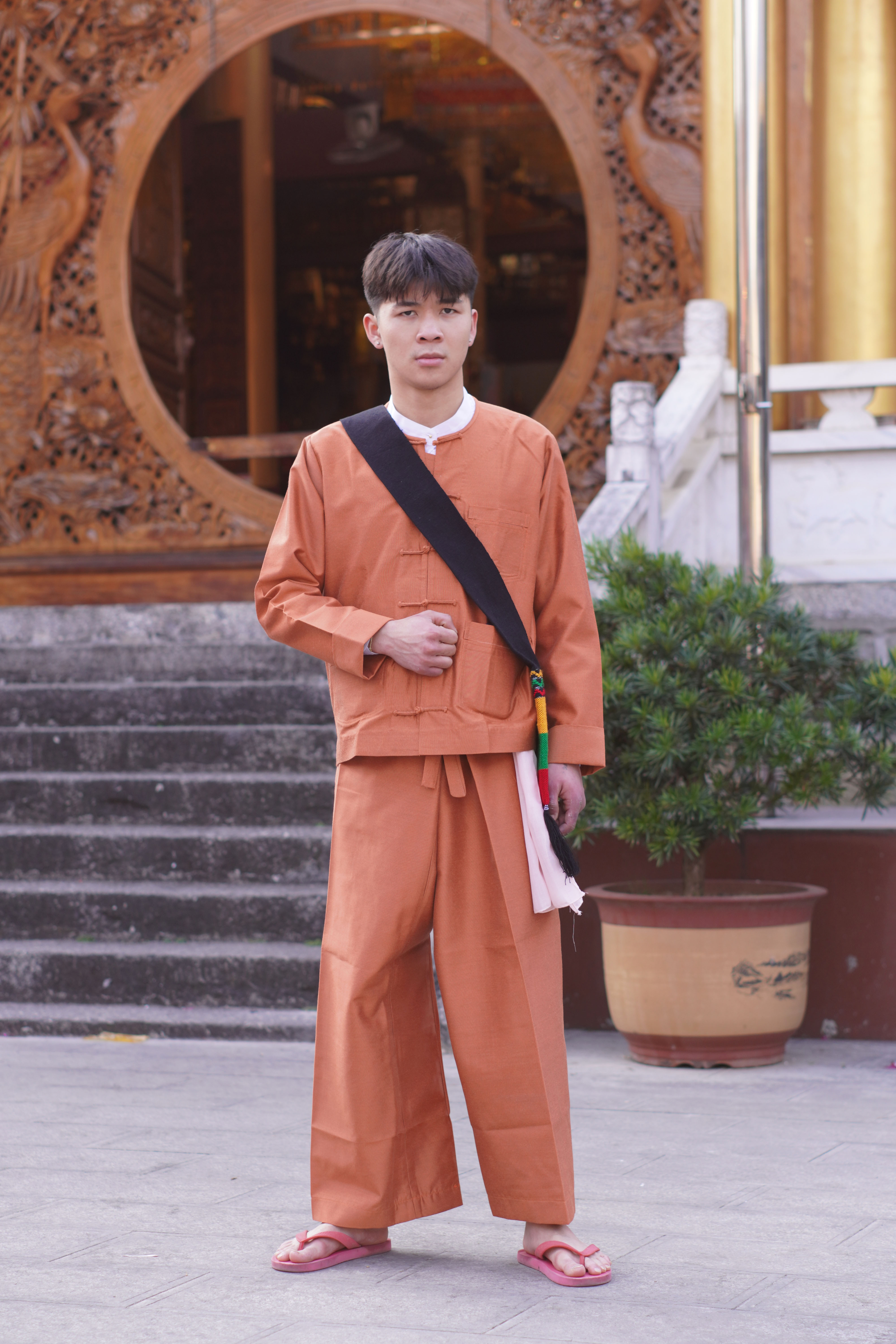 民族服装傣族手工缝制套装