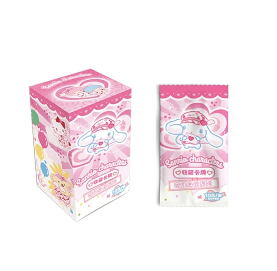 呆胶布×Sanrio 三丽鸥家族 奇幻身份 动画二创系列收藏卡牌