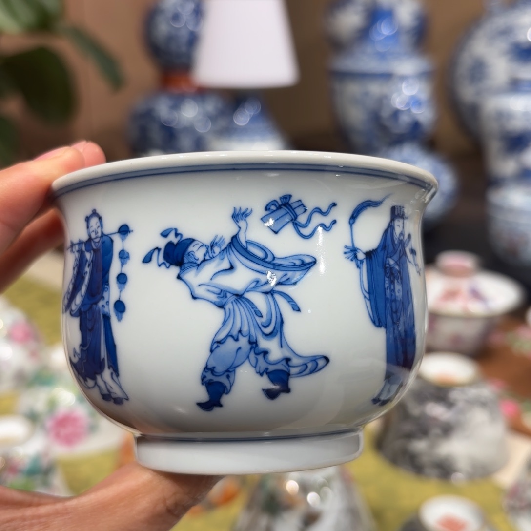 大***师瓷八仙主人杯 福利