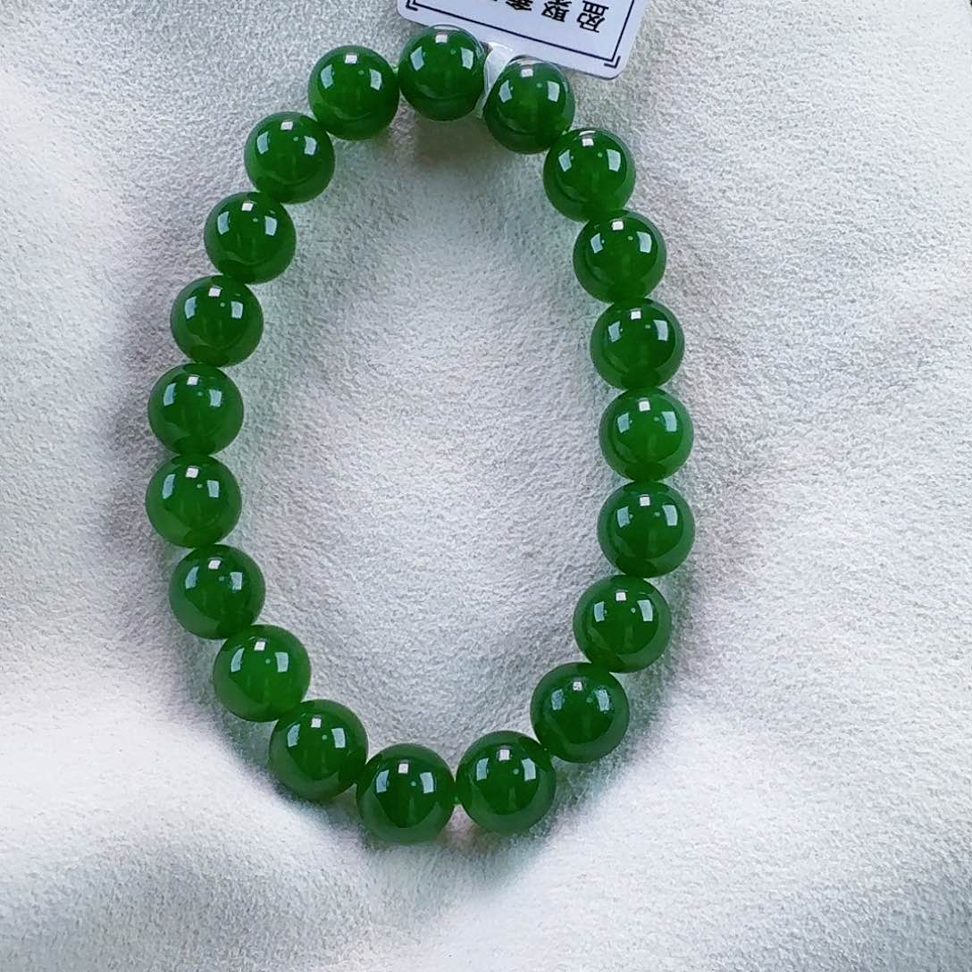 未镶嵌手链和田玉（碧玉）质**蓝