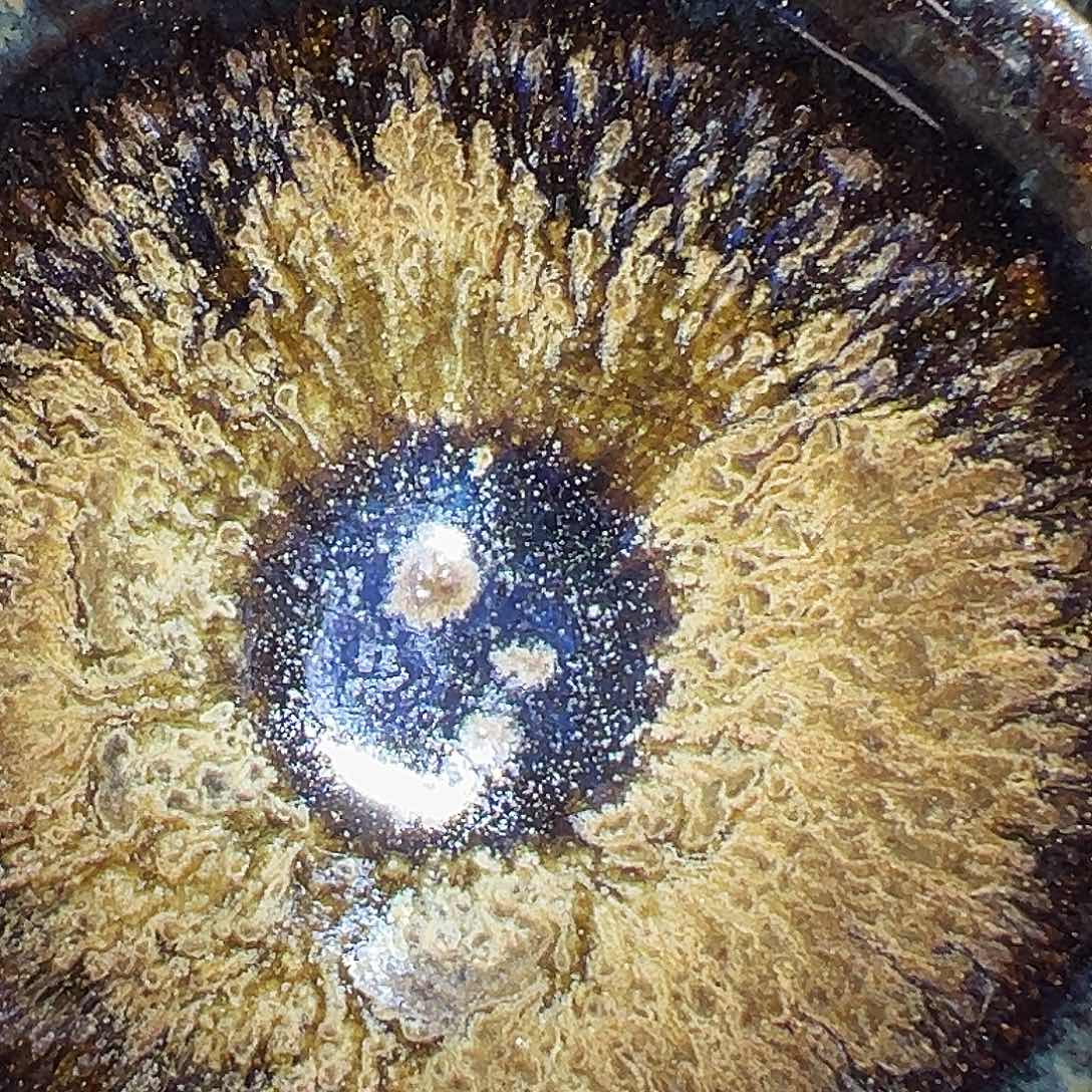 香***梨茶盏107瑕宝泽贤窑行知建盏