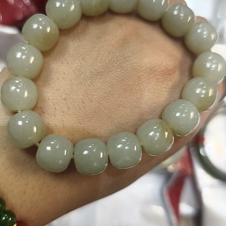 和田玉（糖玉）手串未镶嵌
