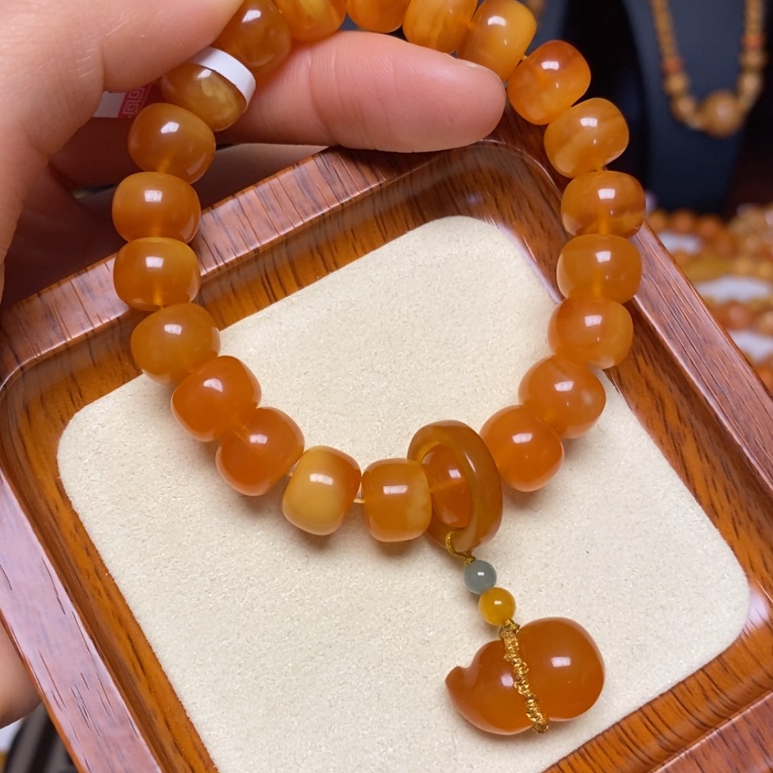 【闪购商品】蜜蜡手链未镶嵌手串