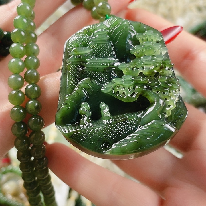 未镶嵌和田玉挂件