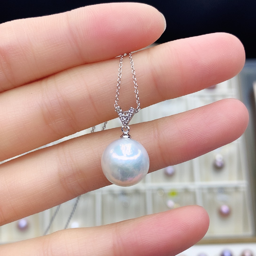 淡水珍珠颈饰合金