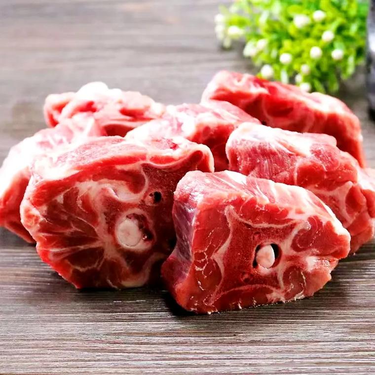 满肉羊蝎子块 顺丰冷链包邮上海本地崇明白山羊羊肉