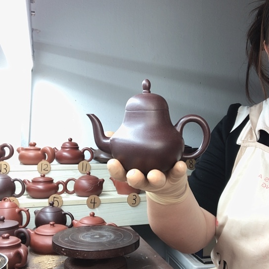 茶壶紫砂紫泥思婷