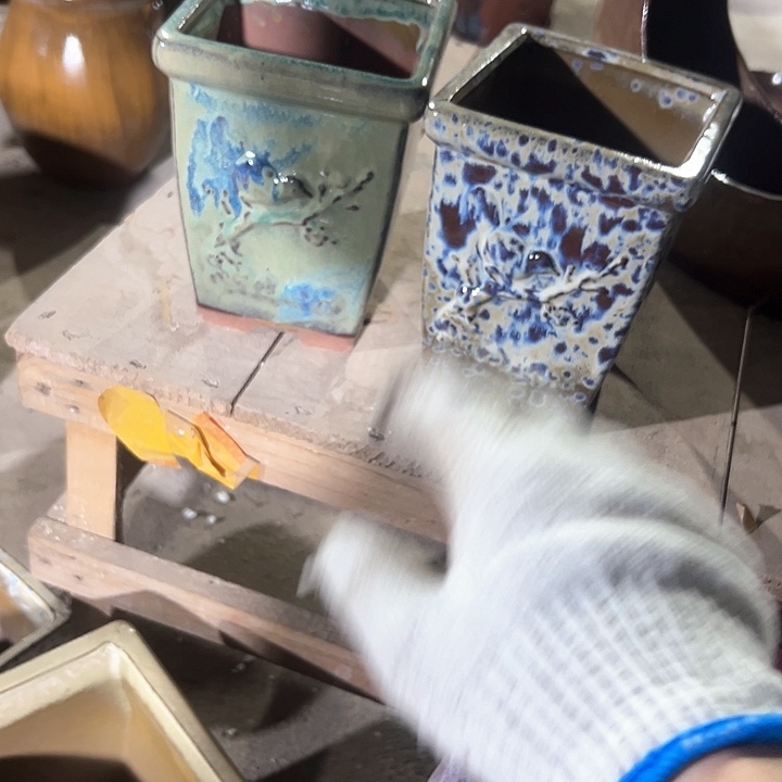 紫砂花盆花盆花盆