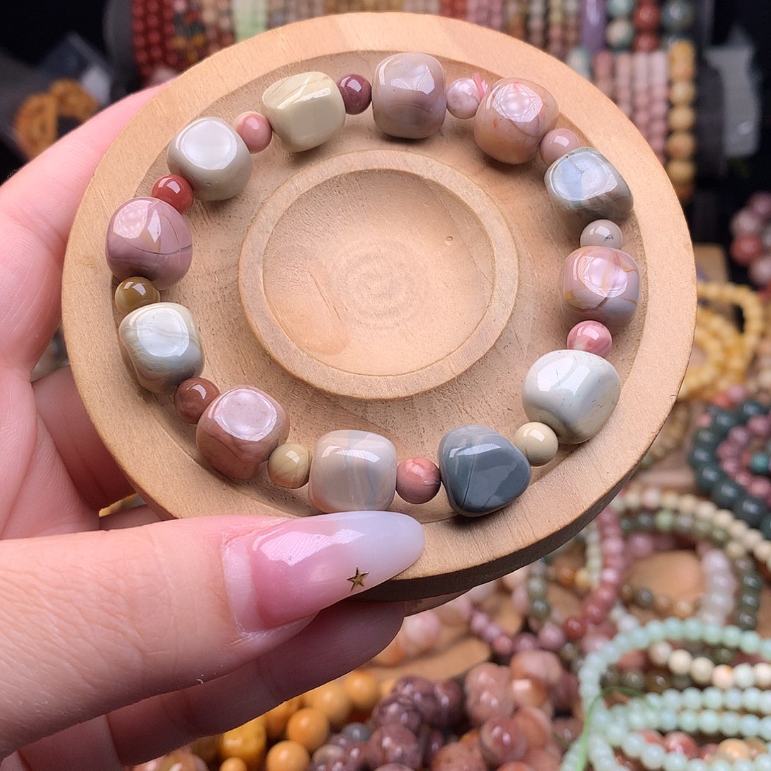 未镶嵌手链石英质玉11