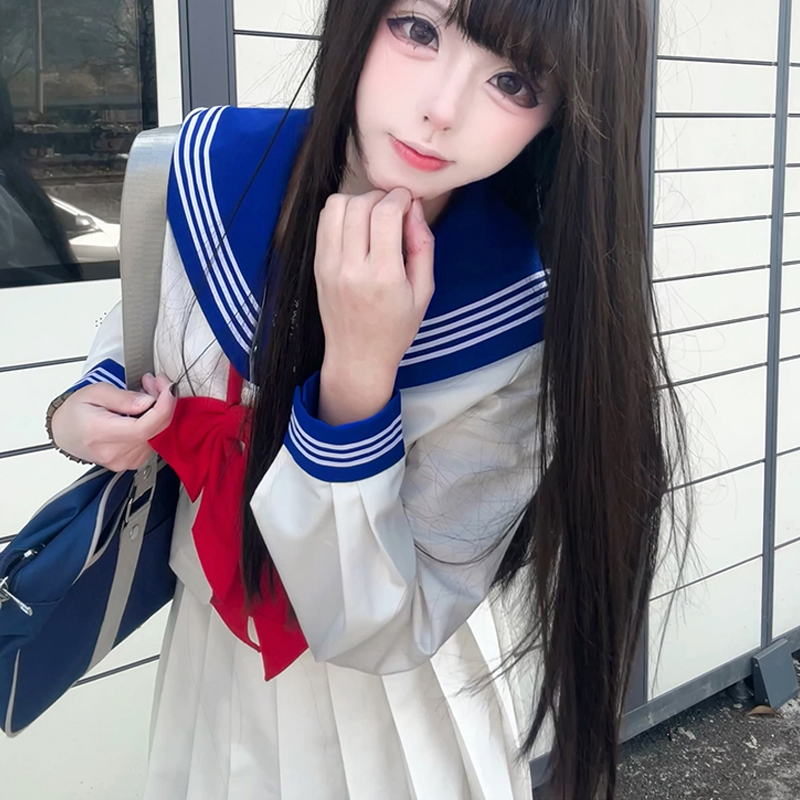 甜嗑原创正版【小鸢丨小野】鸢野jk制服学院风女生百褶裙短裙半身裙