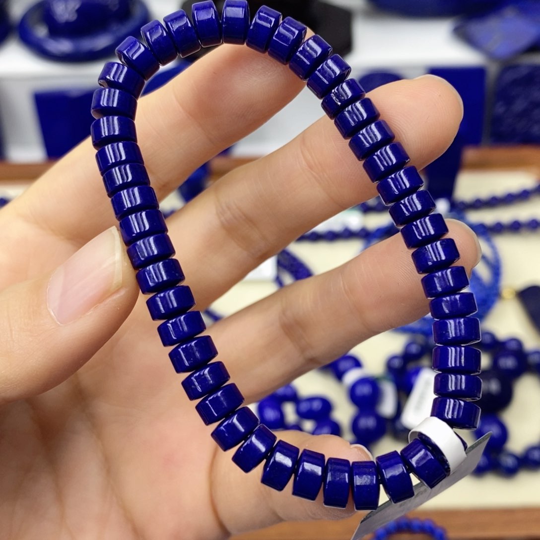 青金石手链未镶嵌