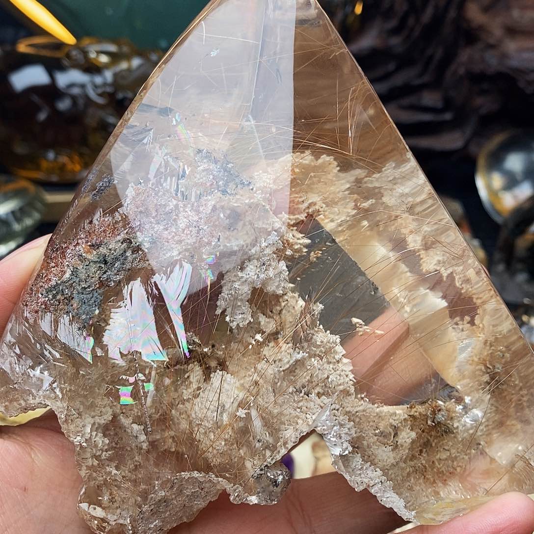 水晶摆件未镶嵌壹*哥摆件