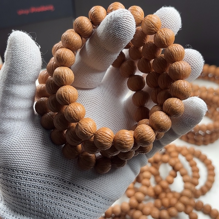 猴头核桃手串凤羽13