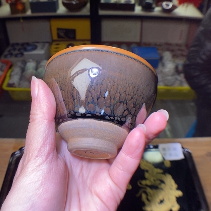 茶盏不带礼盒，建盏主人杯