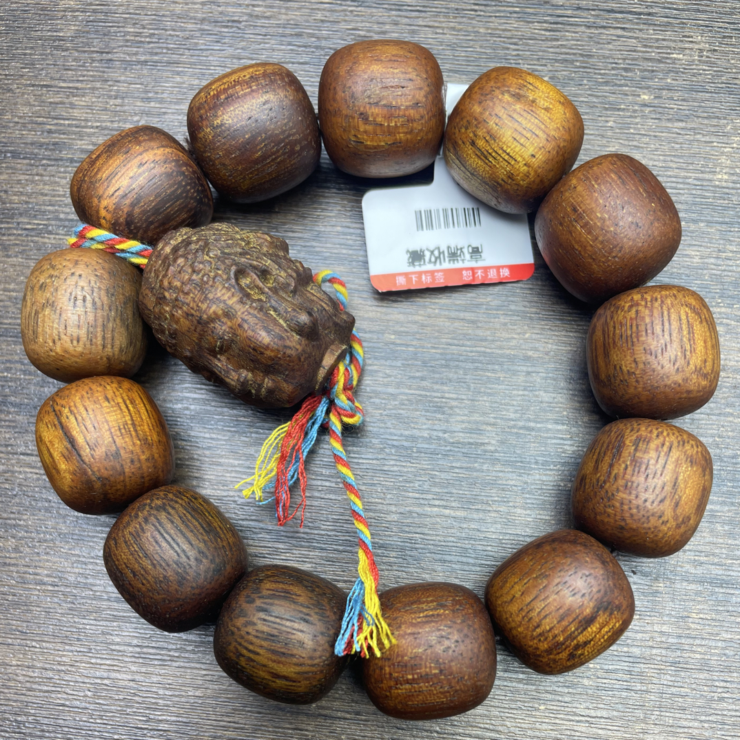 沉香木串高端文玩精品手串F6