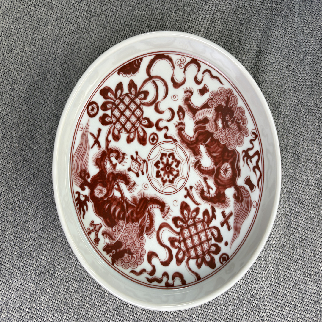 景德镇釉里红大胡乘