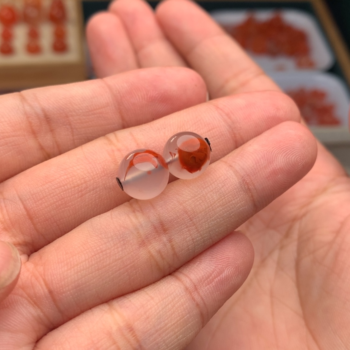 【闪购商品】未镶嵌南红玛瑙珠宝奇石吴***水