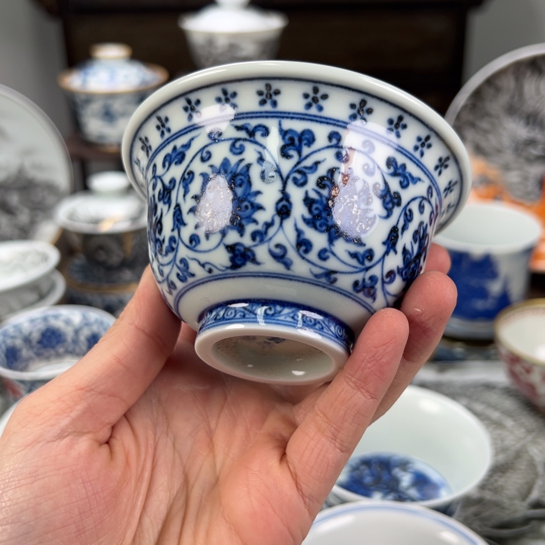 瓷片景德镇手工手绘陶瓷