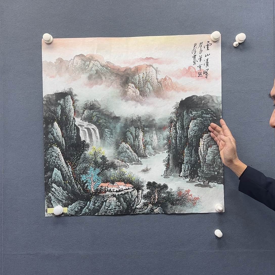 书法书法作品多次参加